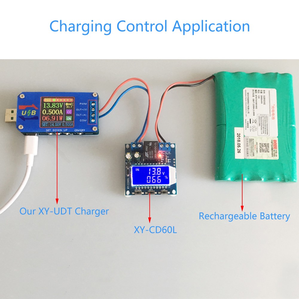 Xy Cd L V V Lcd Lithium Battery Charge Controller Battery Protection Board